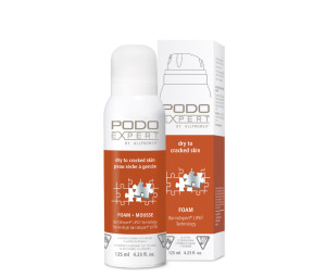 PODO Expert Dry to Cracked Skin Foam (125ml) with Urea